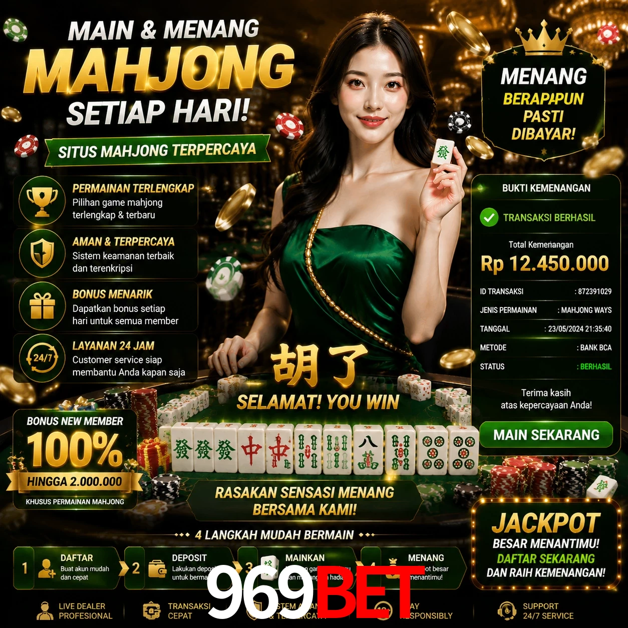 Ganhar e sacar na 969bet